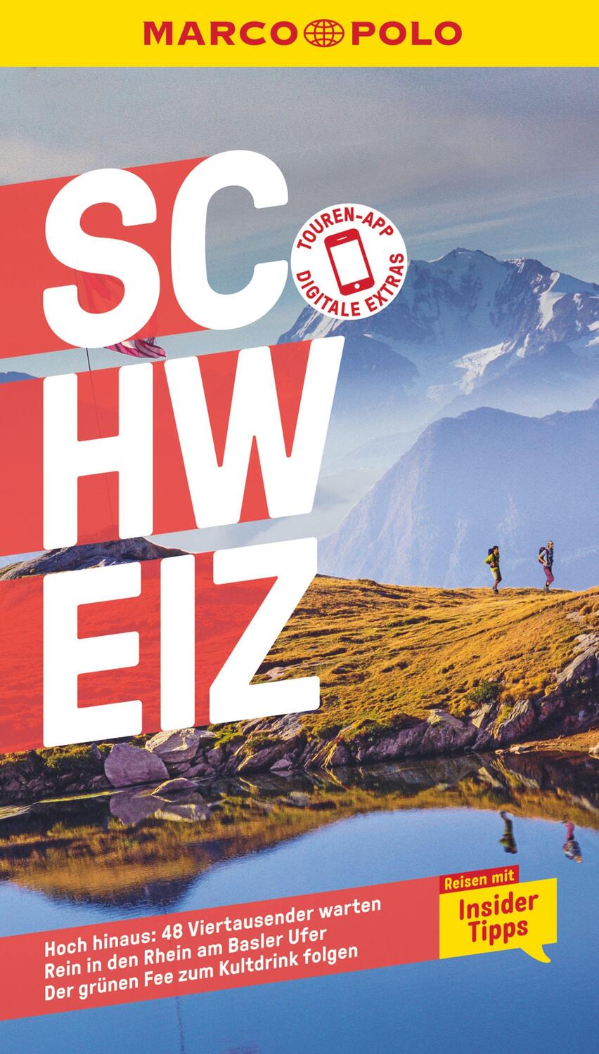 Cover: 9783829719216 | MARCO POLO Reiseführer Schweiz | Marc Engelhardt | Taschenbuch | 2022