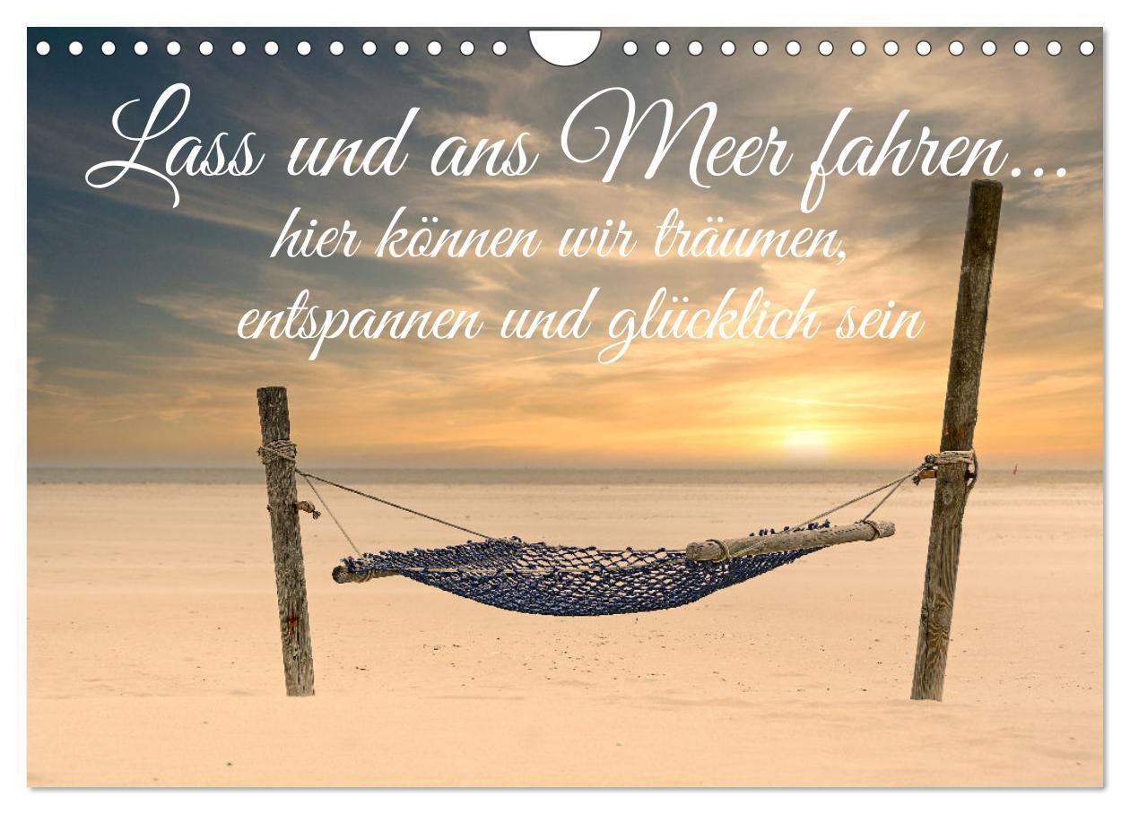 Cover: 9783383920684 | Lass uns ans Meer fahren (Wandkalender 2025 DIN A4 quer), CALVENDO...