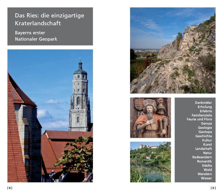 Bild: 9783946917106 | Nationaler Geopark Ries | Landschaft. Geschichte. Kultur. | Kluger