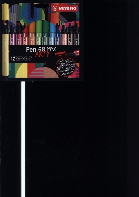 Cover: 4006381590013 | STABILO Pen 68 MAX - ARTY - 12er Pack - mit 12 verschiedenen Farben