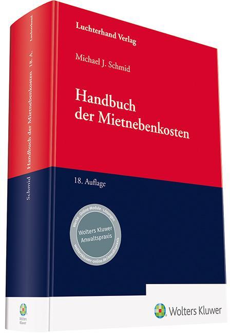 Cover: 9783472097723 | Handbuch der Mietnebenkosten | Michael J. Schmid | Buch | XXIV | 2022