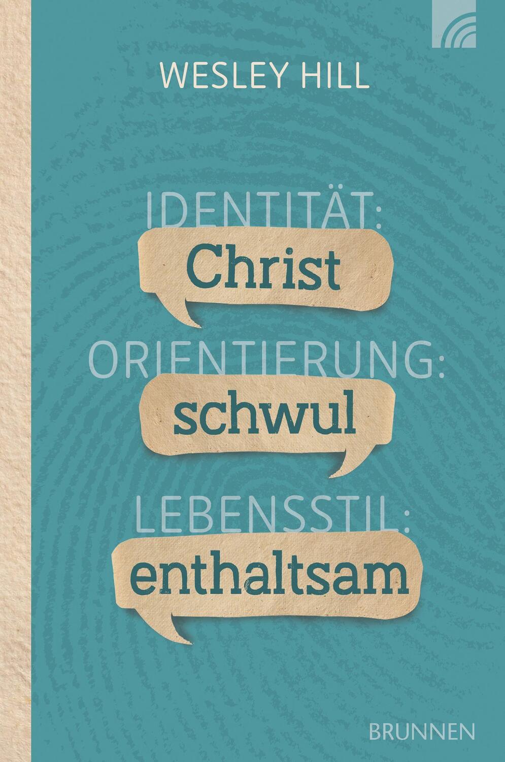 Cover: 9783765521034 | Identität: Christ. Orientierung: schwul. Lebensstil: enthaltsam.