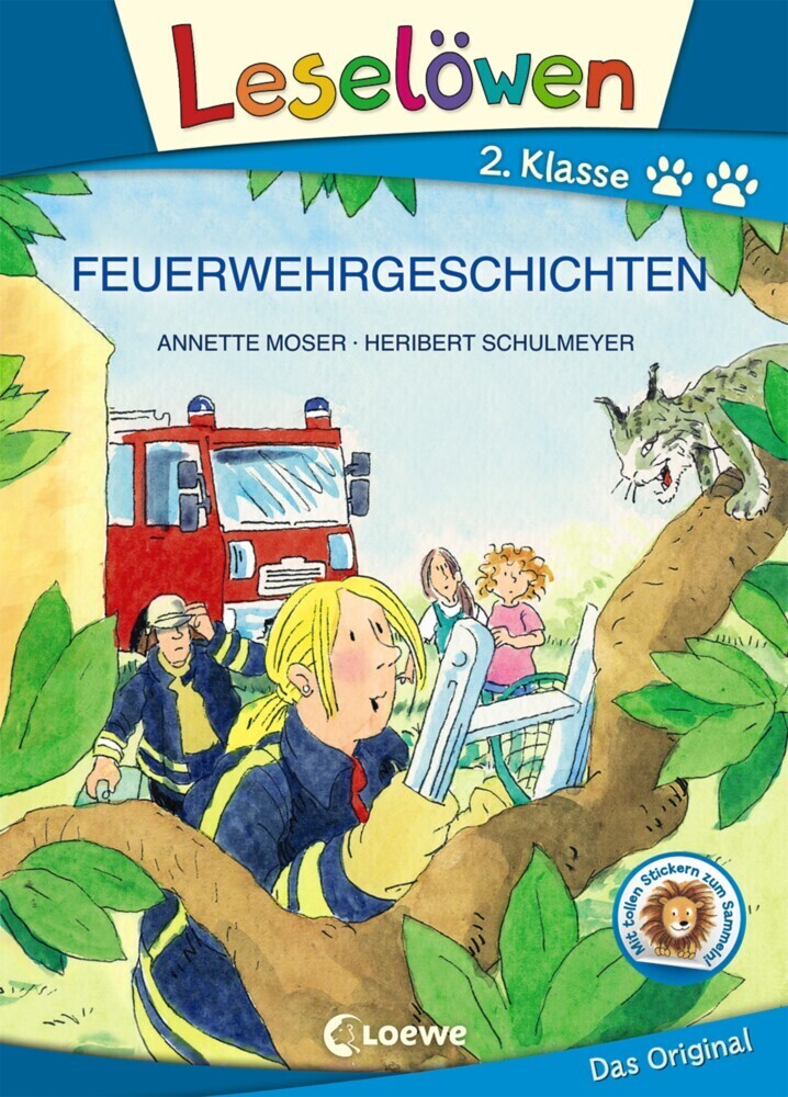 Cover: 9783785587034 | Leselöwen 2. Klasse - Feuerwehrgeschichten (Großbuchstabenausgabe)