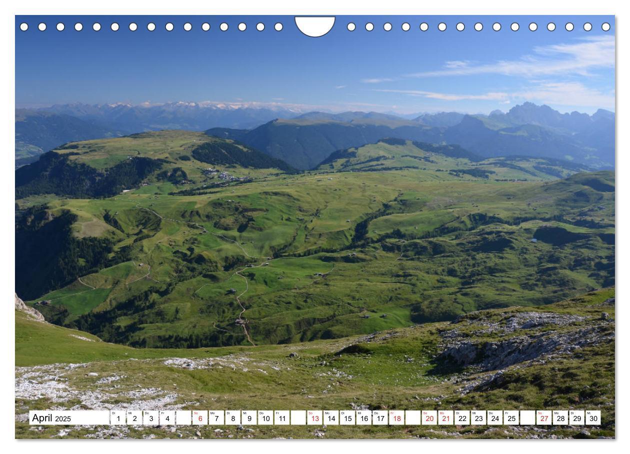 Bild: 9783435146611 | Seiser Alm Sommer (Wandkalender 2025 DIN A4 quer), CALVENDO...