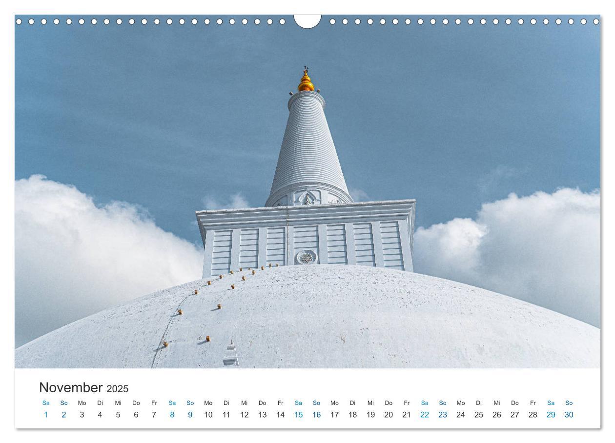 Bild: 9783435150366 | Traumziel Sri Lanka (Wandkalender 2025 DIN A3 quer), CALVENDO...