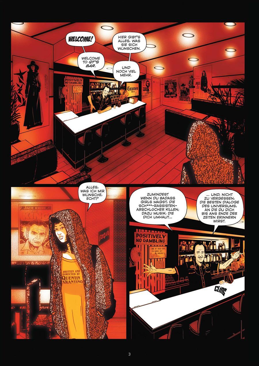 Bild: 9783987212697 | Quentin Tarantino | Die Graphic Novel Biografie | Ameziane Amazing