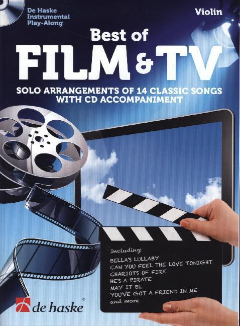 Cover: 9790035225431 | Best of Film &amp; TV (Violin) | Williams | Songbuch (Violin) | Buch + CD
