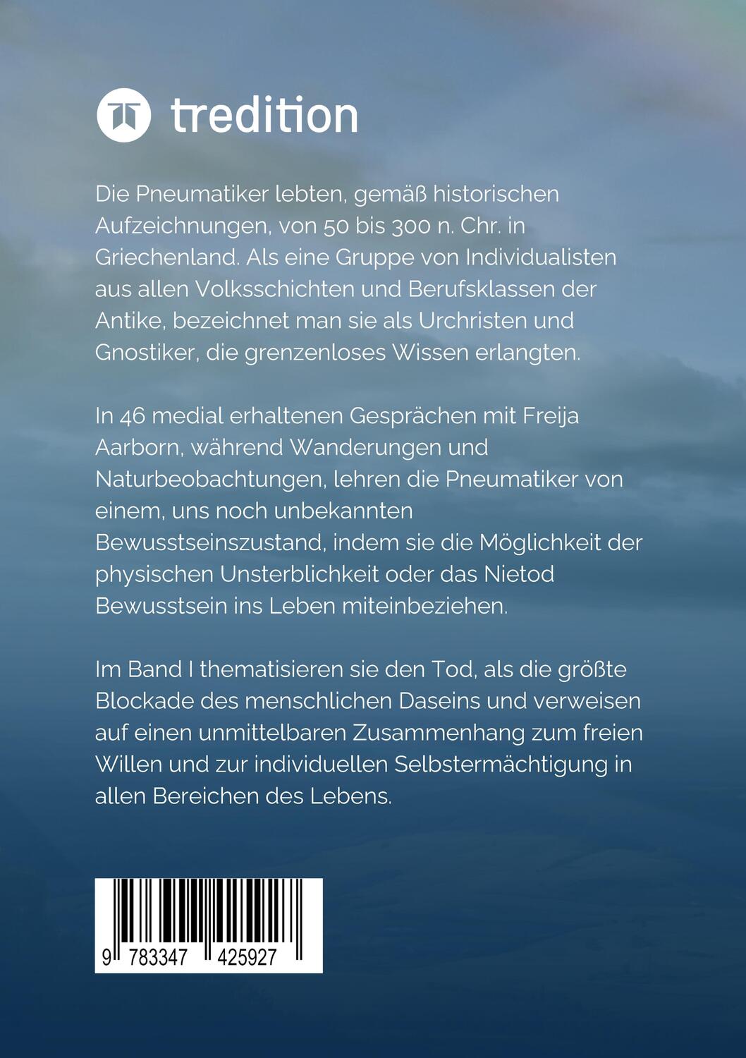 Rückseite: 9783347425927 | Das Nietod Bewusstsein | Freija Aarborn | Taschenbuch | Paperback