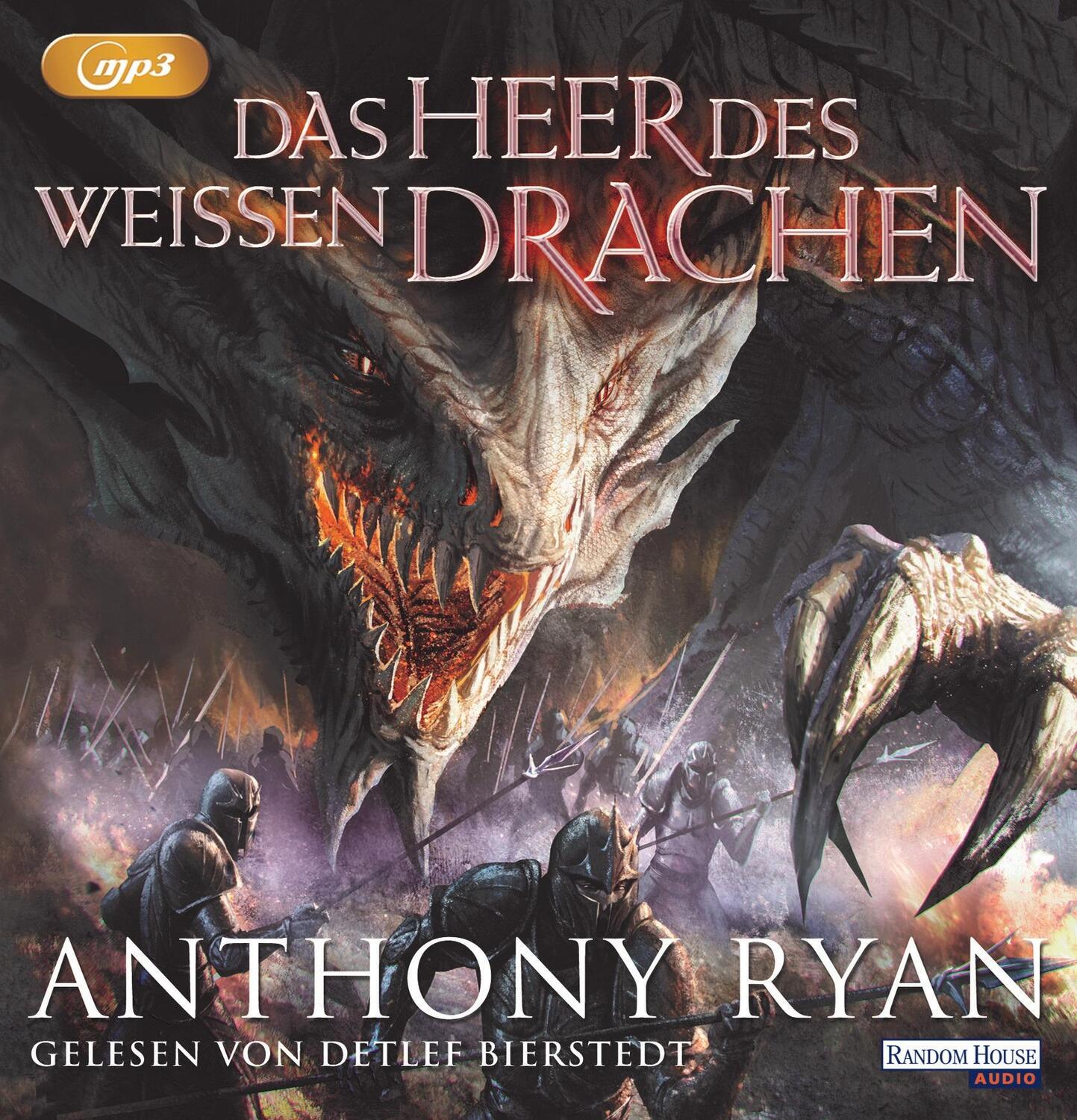 Cover: 9783837141061 | Das Heer des Weißen Drachen | Draconis Memoria 2 | Anthony Ryan | MP3