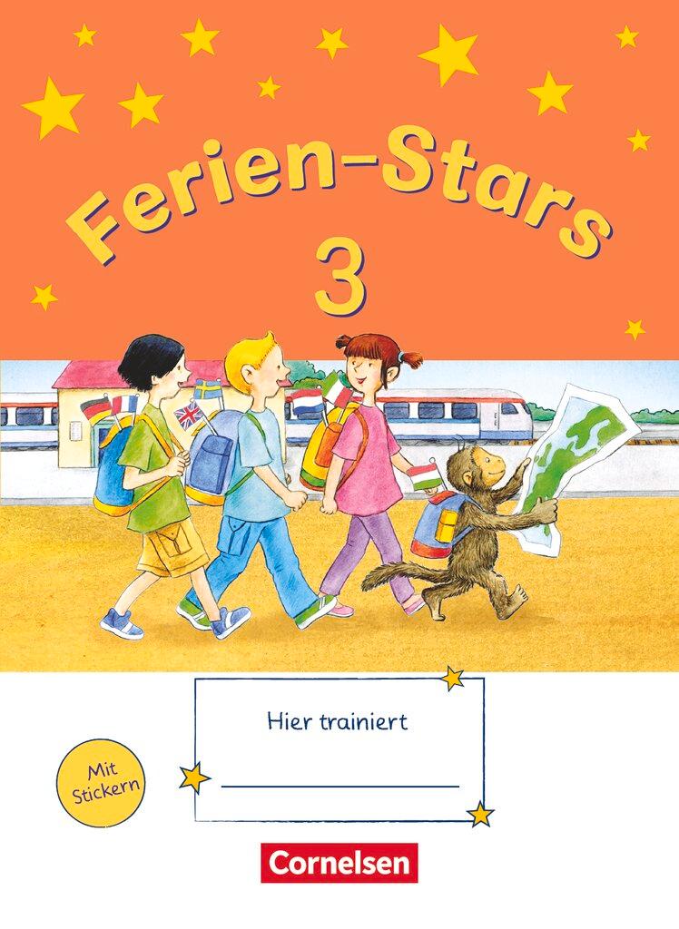 Cover: 9783637013247 | Ferien-Stars 3. Schuljahr. Übungsheft | Mit Lösungen | Sabine Schwarz