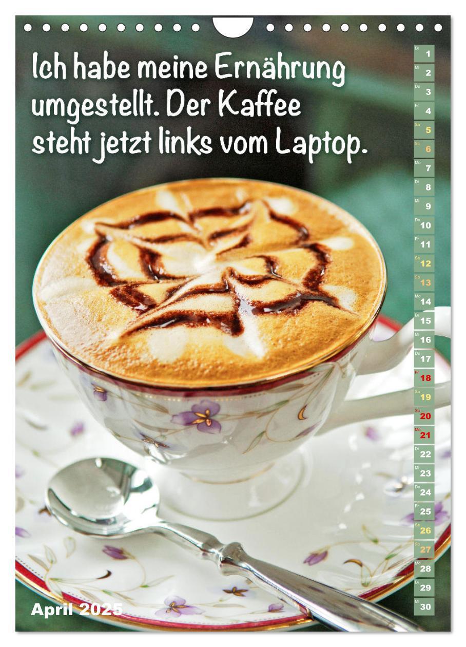 Bild: 9783435854271 | Kaffeestunde: Die Welt der Baristas (Wandkalender 2025 DIN A4...