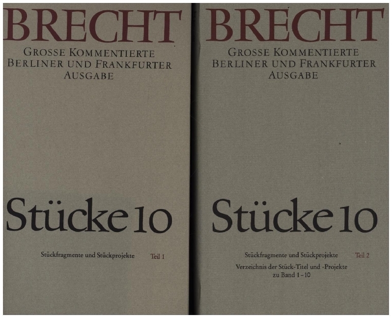 Cover: 9783351020385 | Stücke. .10 | Bertolt Brecht | Buch | 2020 | Aufbau-Verlag