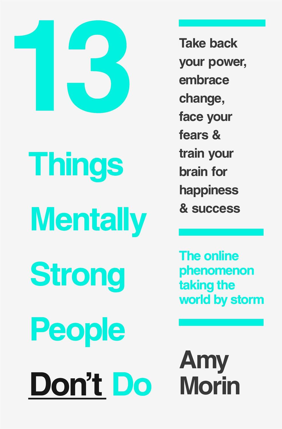 Cover: 9780008105938 | 13 Things Mentally Strong People Don't Do | Amy Morin | Taschenbuch
