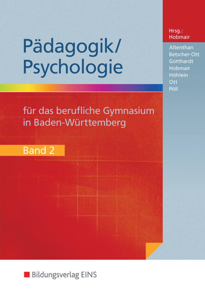 Cover: 9783427050186 | Pädagogik/Psychologie für das Berufliche Gymnasium in...