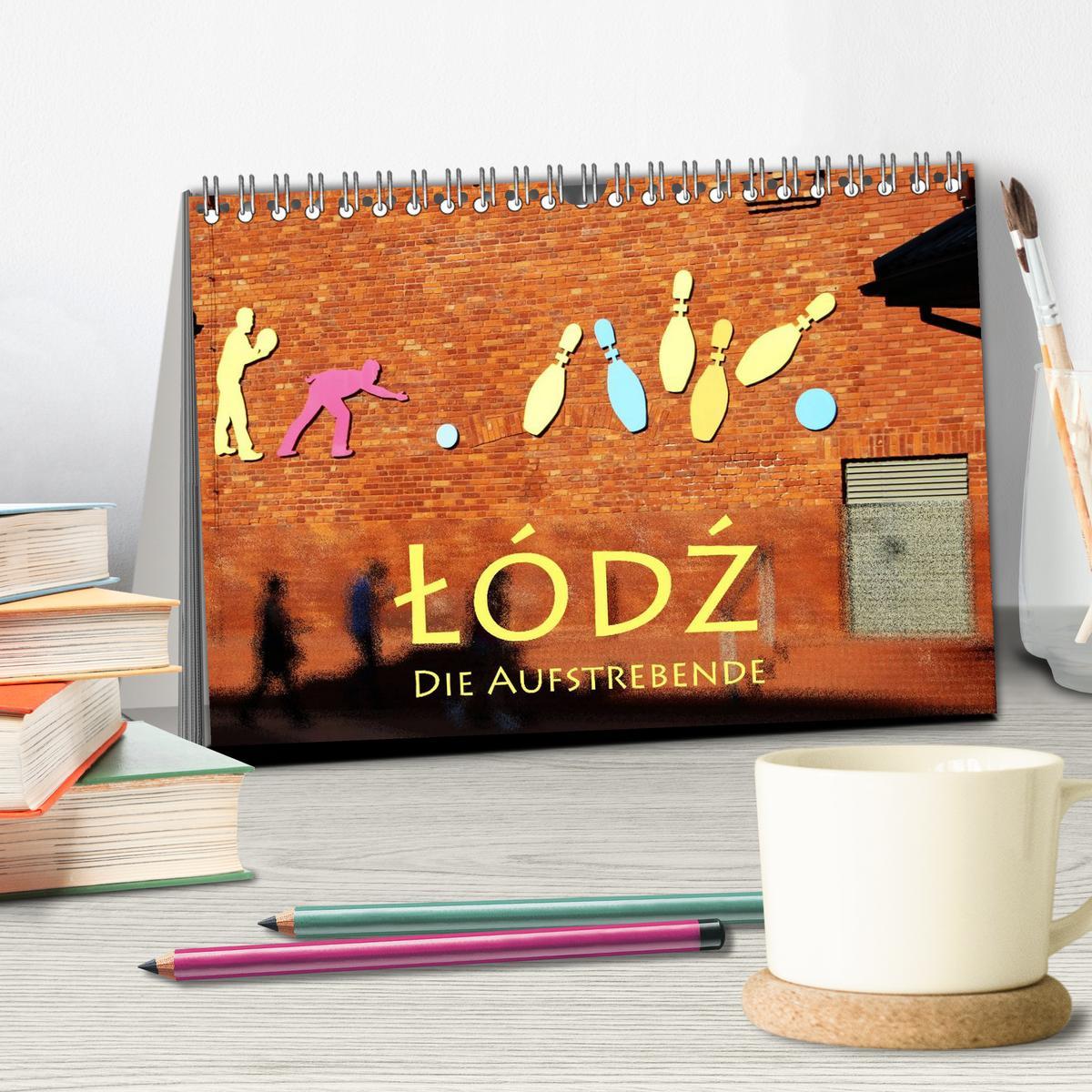 Bild: 9783435591022 | Lodz, die Aufstrebende (Tischkalender 2025 DIN A5 quer), CALVENDO...