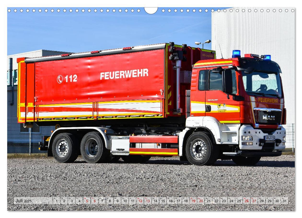 Bild: 9783435365852 | Feuerwehrfahrzeuge (Wandkalender 2025 DIN A3 quer), CALVENDO...