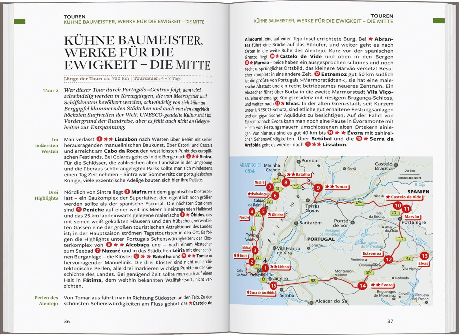 Bild: 9783575000811 | Baedeker Reiseführer Portugal | mit praktischer Karte EASY ZIP | Buch