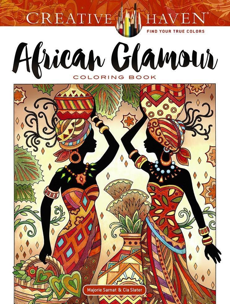 Cover: 9780486821641 | Creative Haven African Glamour Coloring Book | Marjorie Sarnat | Buch