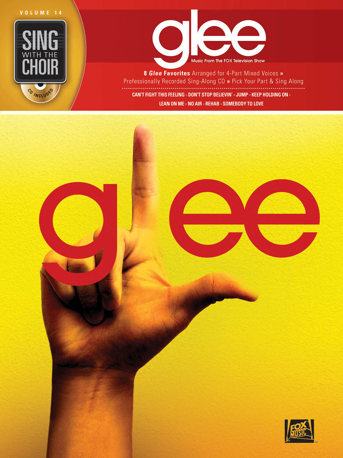 Cover: 884088502263 | Glee | Sing with the Choir Volume 14 | Sing with the Choir | Buch + CD