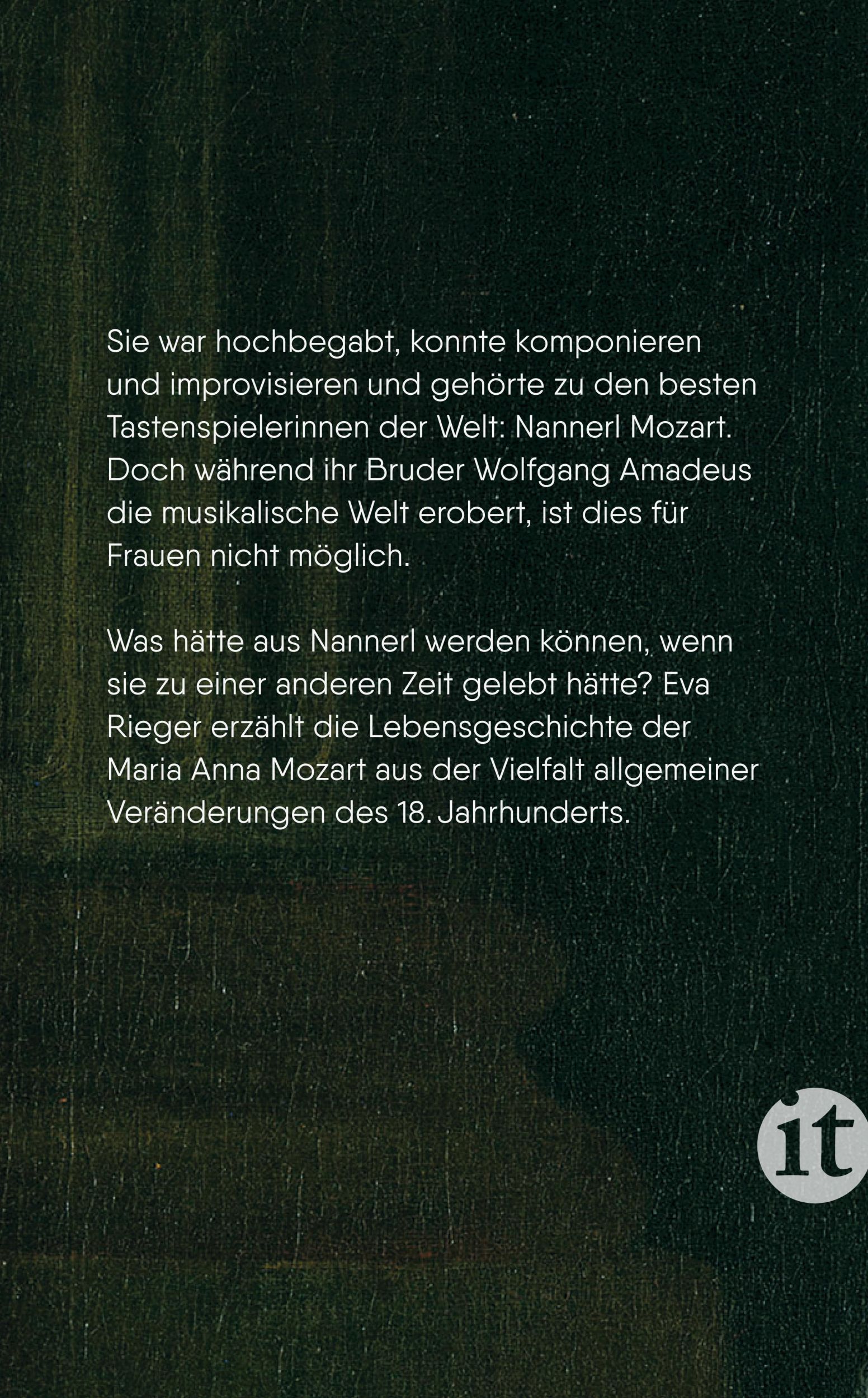 Rückseite: 9783458683919 | Nannerl Mozart | Eva Rieger | Taschenbuch | 382 S. | Deutsch | 2024