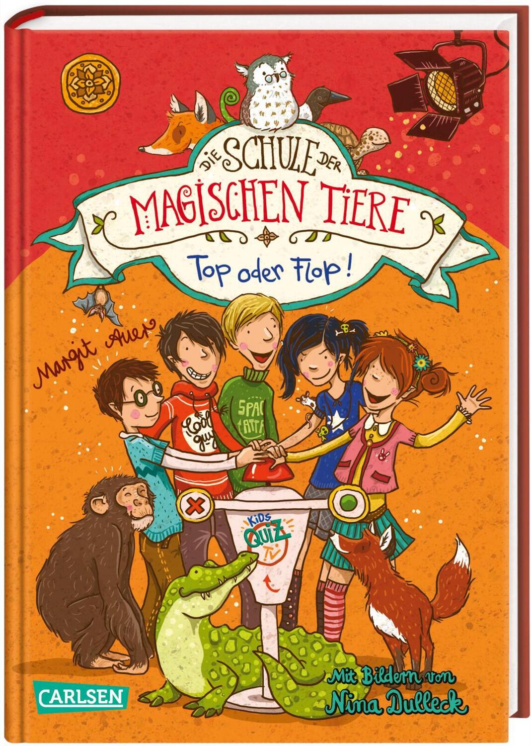 Cover: 9783551652751 | Die Schule der magischen Tiere 05: Top oder Flop! | Margit Auer | Buch