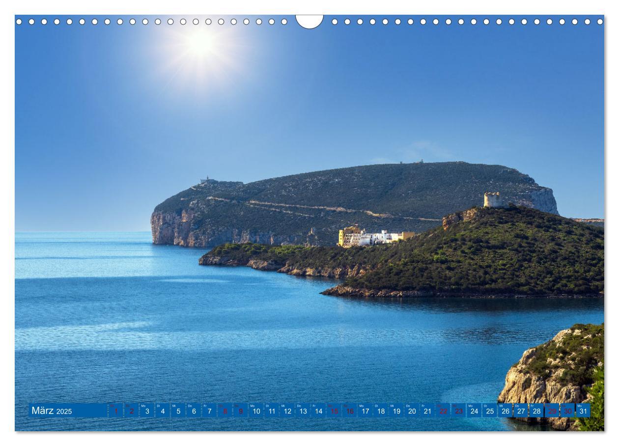 Bild: 9783435001583 | Sardiniens Norden (Wandkalender 2025 DIN A3 quer), CALVENDO...