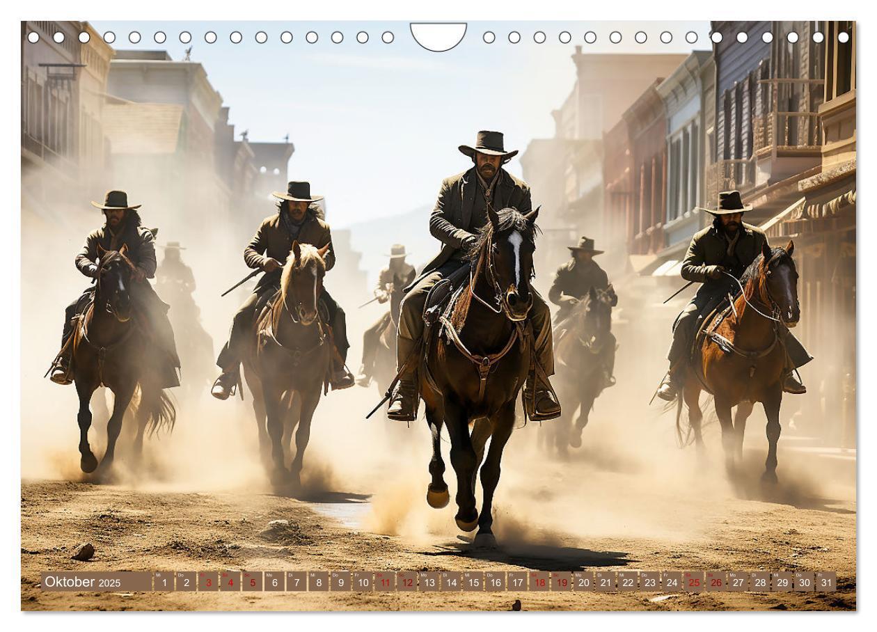 Bild: 9783383852664 | Western Life (Wandkalender 2025 DIN A4 quer), CALVENDO Monatskalender