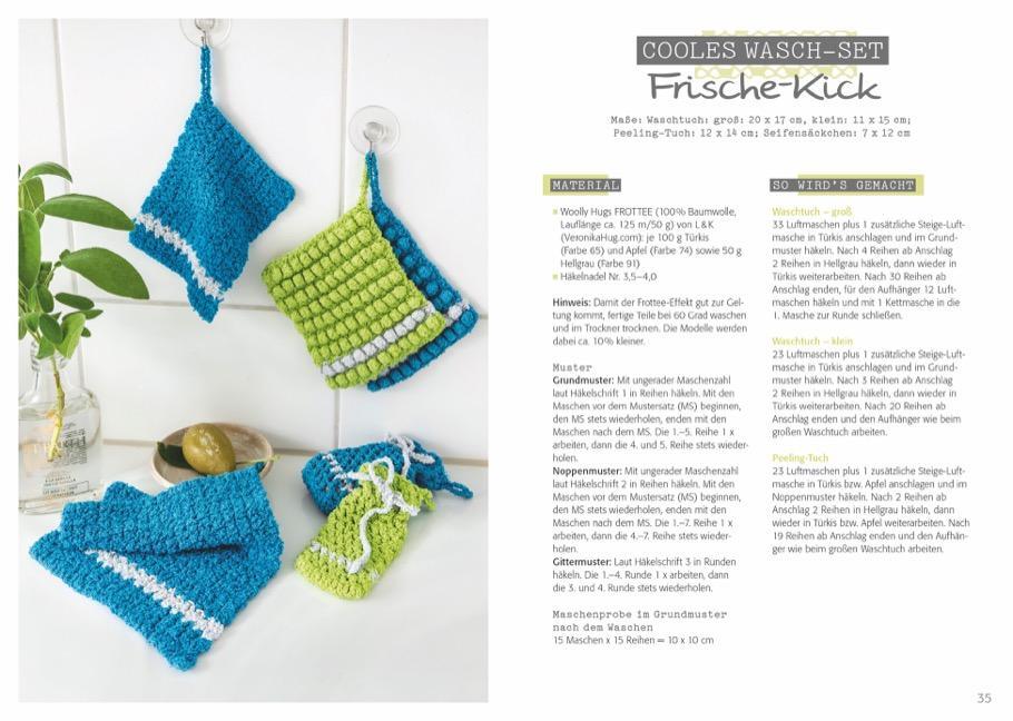 Bild: 9783841066176 | Woolly Hugs Frottee-Garn | Veronika Hug | Taschenbuch | 64 S. | 2021