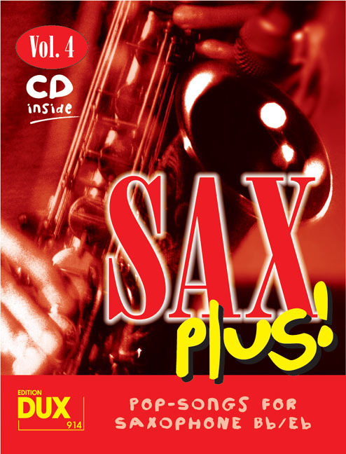 Cover: 9790500170310 | Sax Plus! Vol. 4 | Arturo Himmer | Buch + CD | Dux Edition