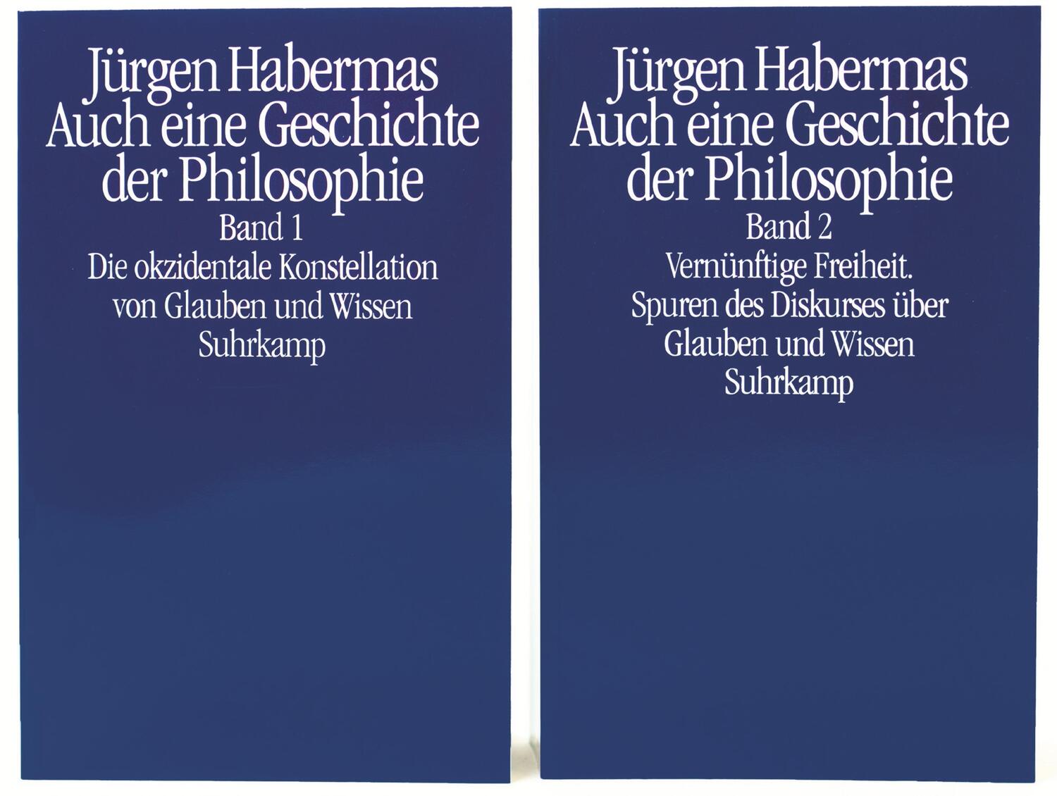 Cover: 9783518587362 | Auch eine Geschichte der Philosophie | Jürgen Habermas | Taschenbuch