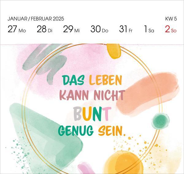 Bild: 9783731876809 | Visual Words Aquarell 2025 | Verlag Korsch | Kalender | Spiralbindung
