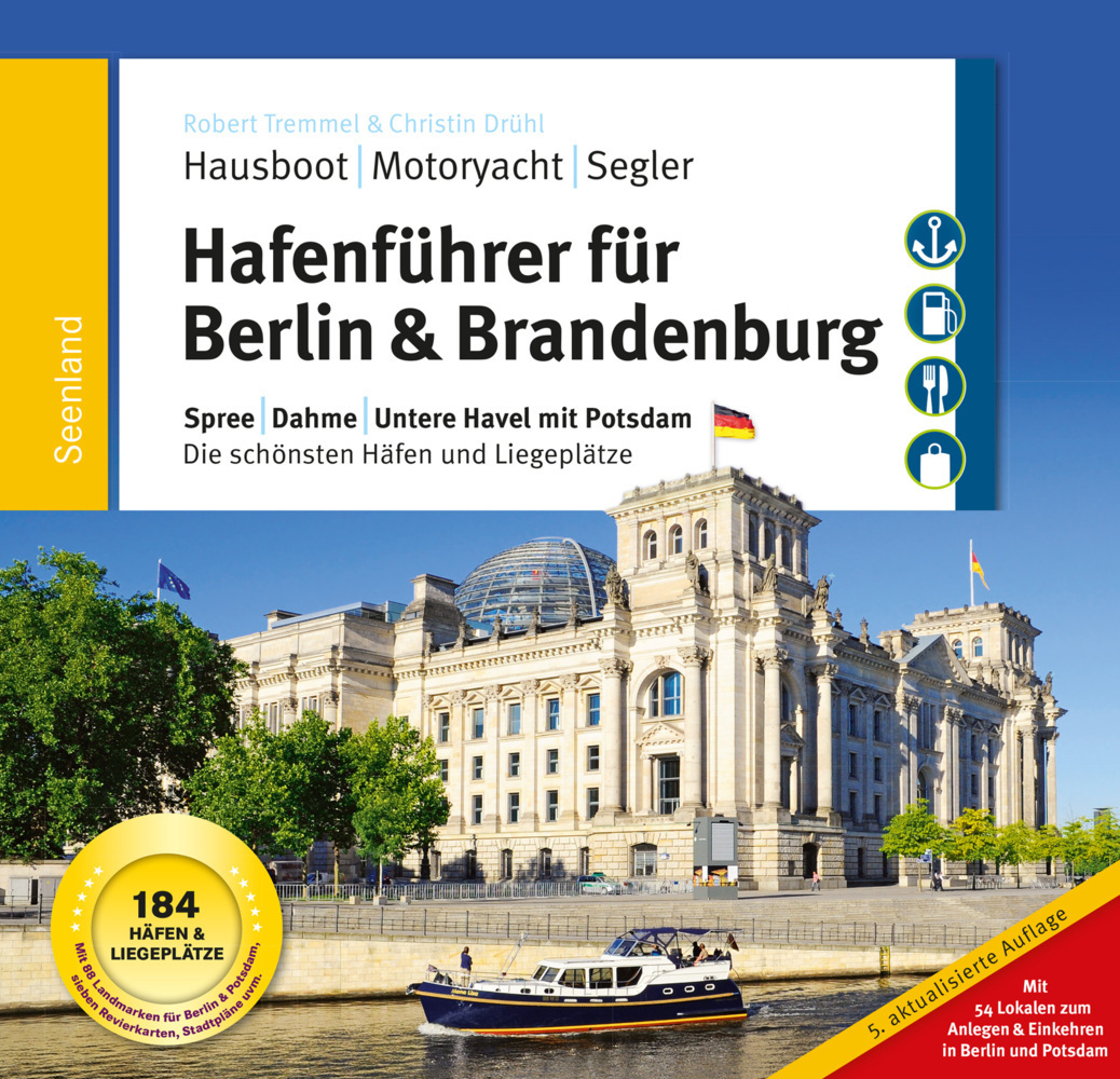 Cover: 9783946148227 | Hafenführer für Hausboote: Berlin &amp; Brandenburg | Tremmel (u. a.)