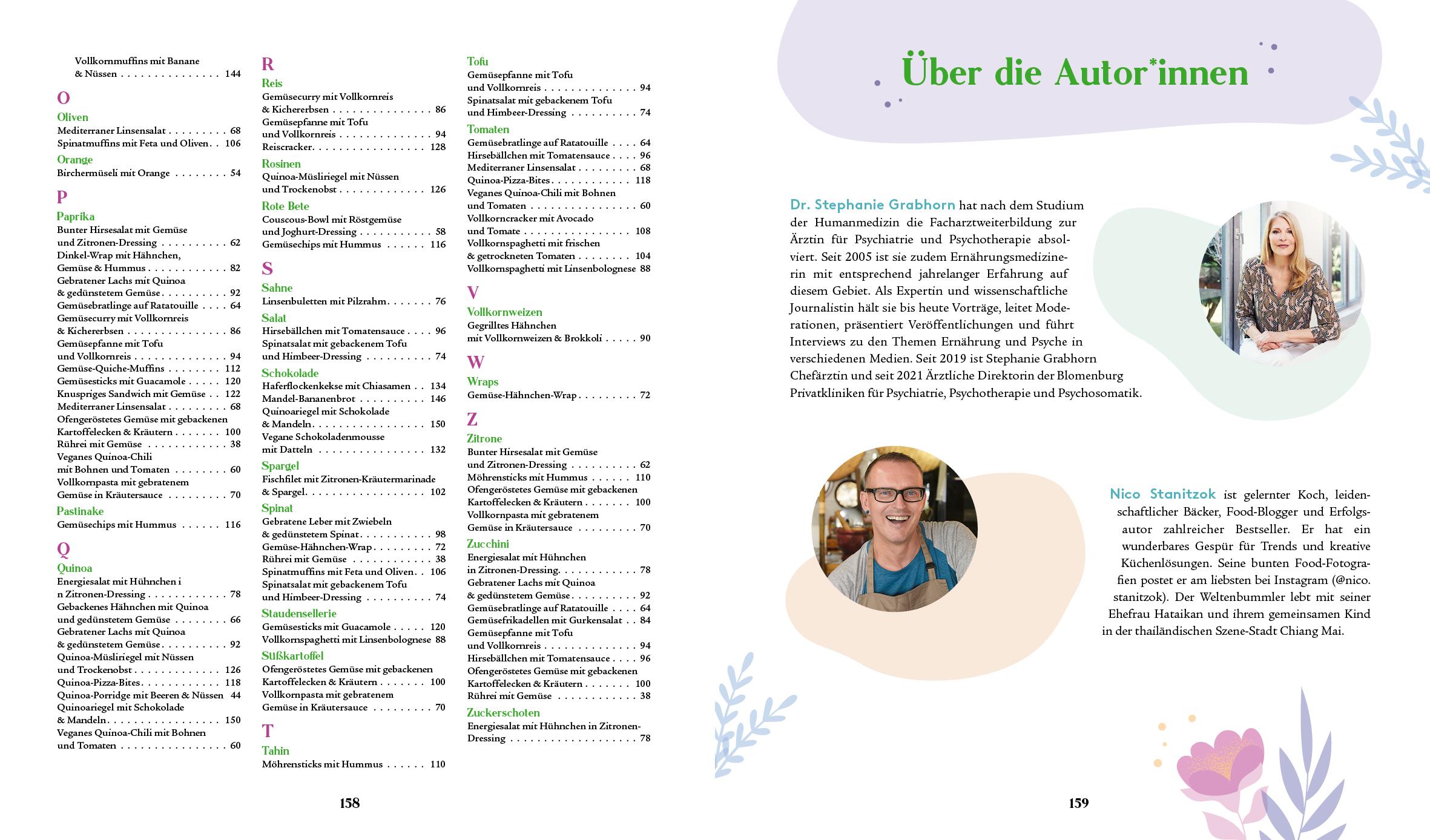 Bild: 9783745912487 | Mental Health - Das Kochbuch | Grundlagen &amp; Rezepte | Buch | 160 S.