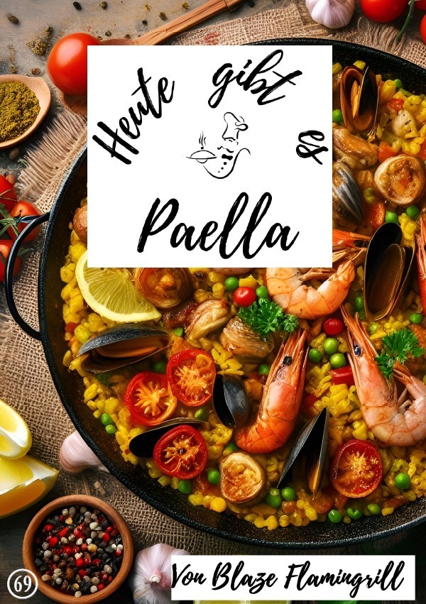 Cover: 9783758420702 | Heute gibt es - Paella | 30 tolle Paella Rezepte. DE | Flamingrill