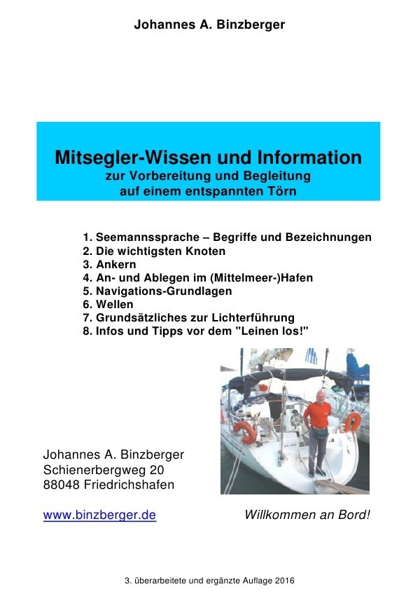Cover: 9783741822476 | Mitsegler-Wissen und Information | Johannes A. Binzberger | Buch