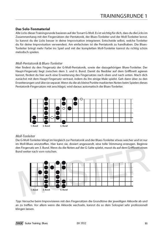 Bild: 9783866262492 | Guitar Training Blues + CD + DVD | Daniel Schusterbauer | Broschüre