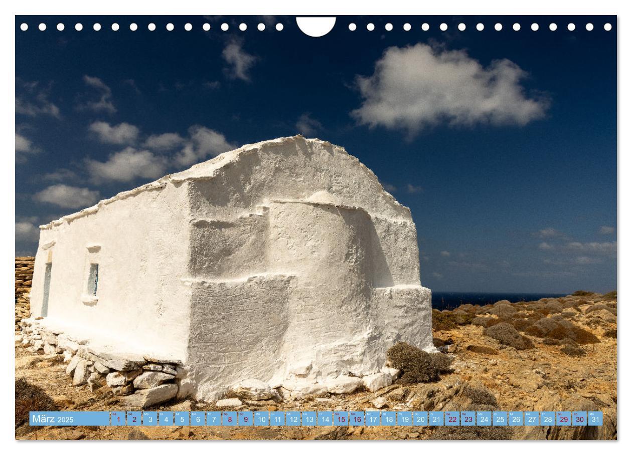 Bild: 9783435000500 | Amorgos - Kykladenimpressionen (Wandkalender 2025 DIN A4 quer),...