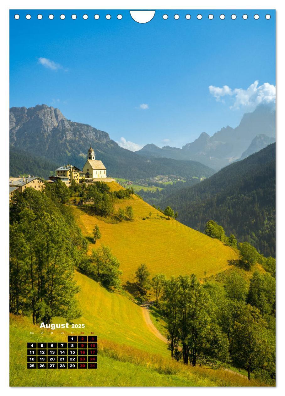 Bild: 9783435904167 | Südtirol, das Wanderparadies (Wandkalender 2025 DIN A4 hoch),...