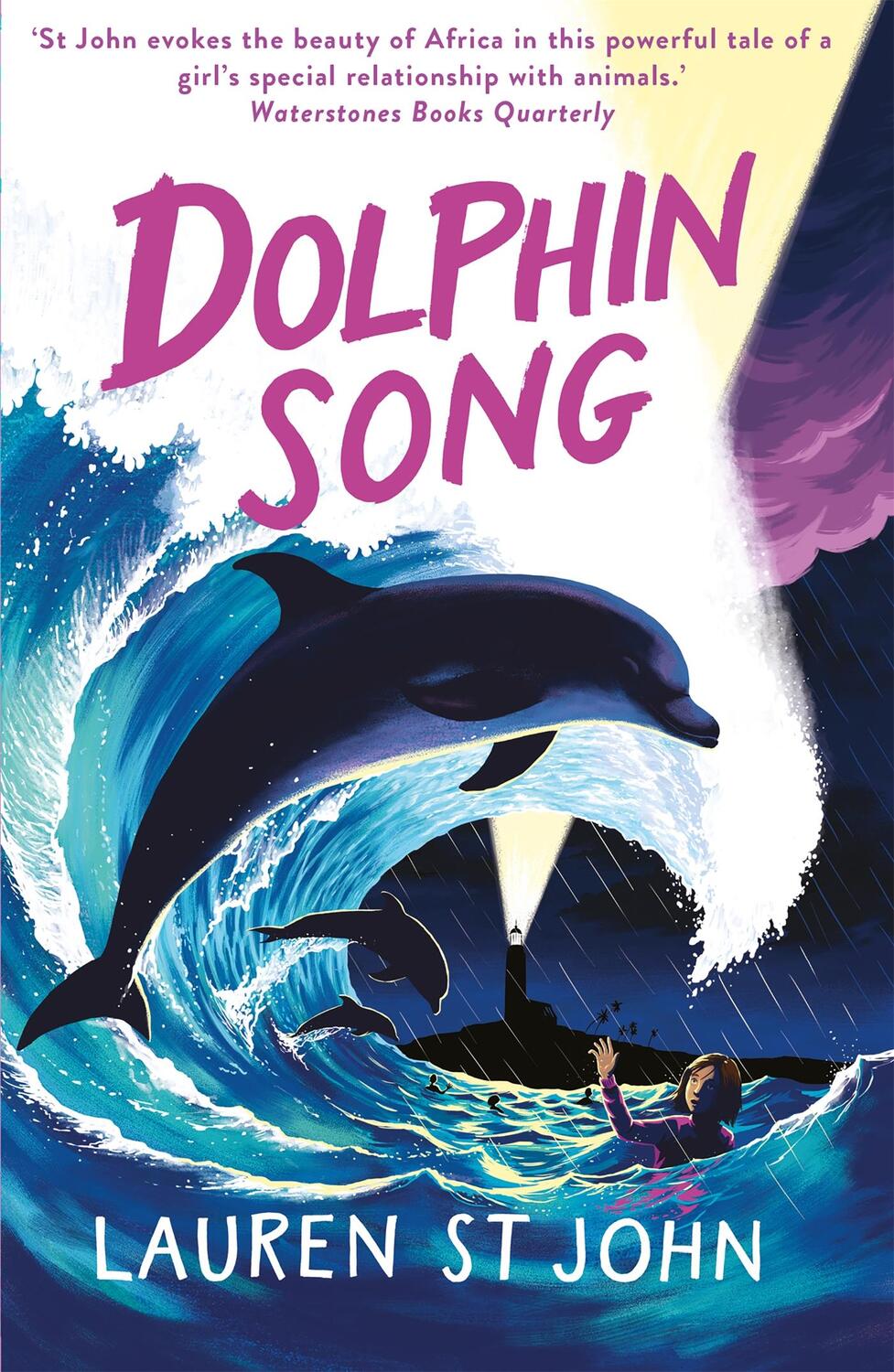 Cover: 9781842556115 | The White Giraffe Series: Dolphin Song | Book 2 | Lauren St John