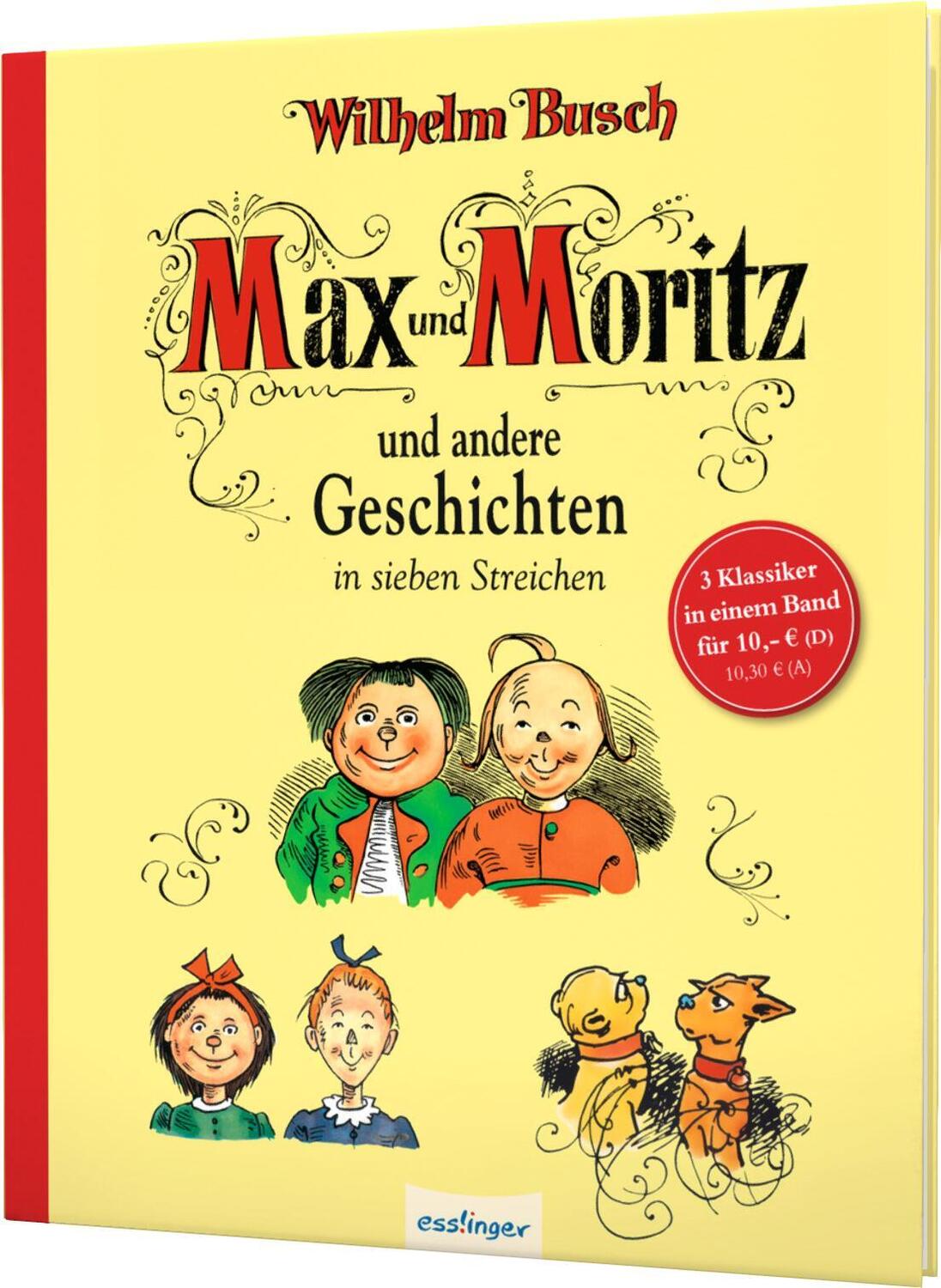 Cover: 9783480237074 | Max und Moritz und andere Geschichten in sieben Streichen | Buch