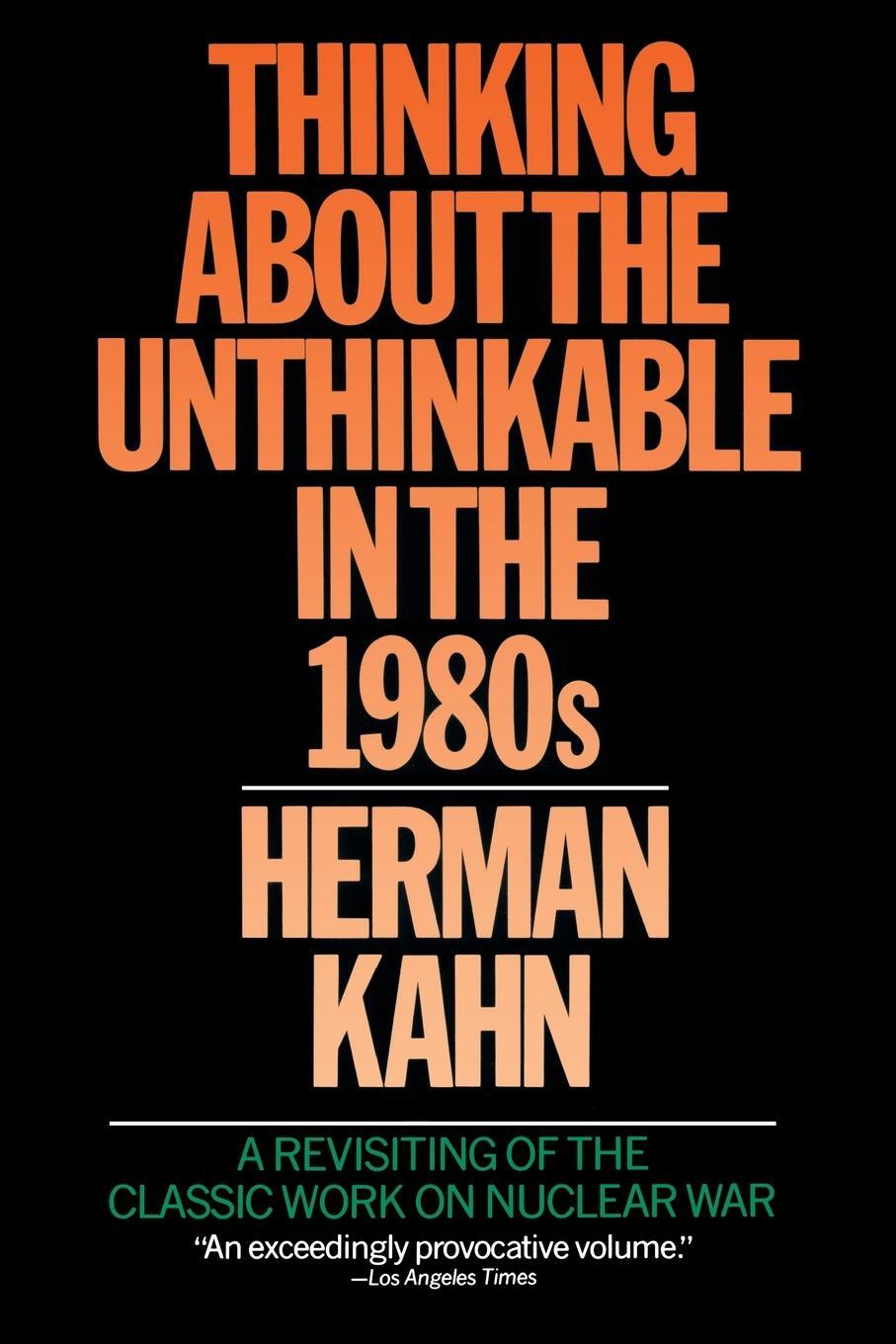 Cover: 9780671604493 | Thinking Unth 80sp | Herman Kahn | Taschenbuch | Paperback | Englisch