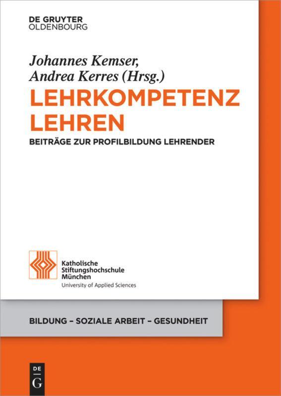 Cover: 9783110500691 | Lehrkompetenz lehren | Beiträge zur Profilbildung Lehrender | Buch