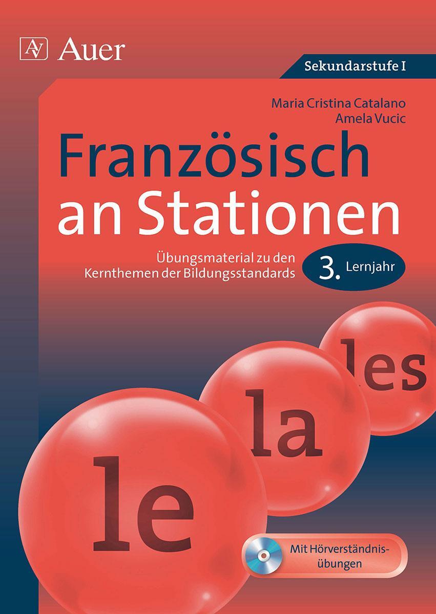 Cover: 9783403075929 | Französisch an Stationen 3. Lernjahr | Maria Cristina Catalano (u. a.)