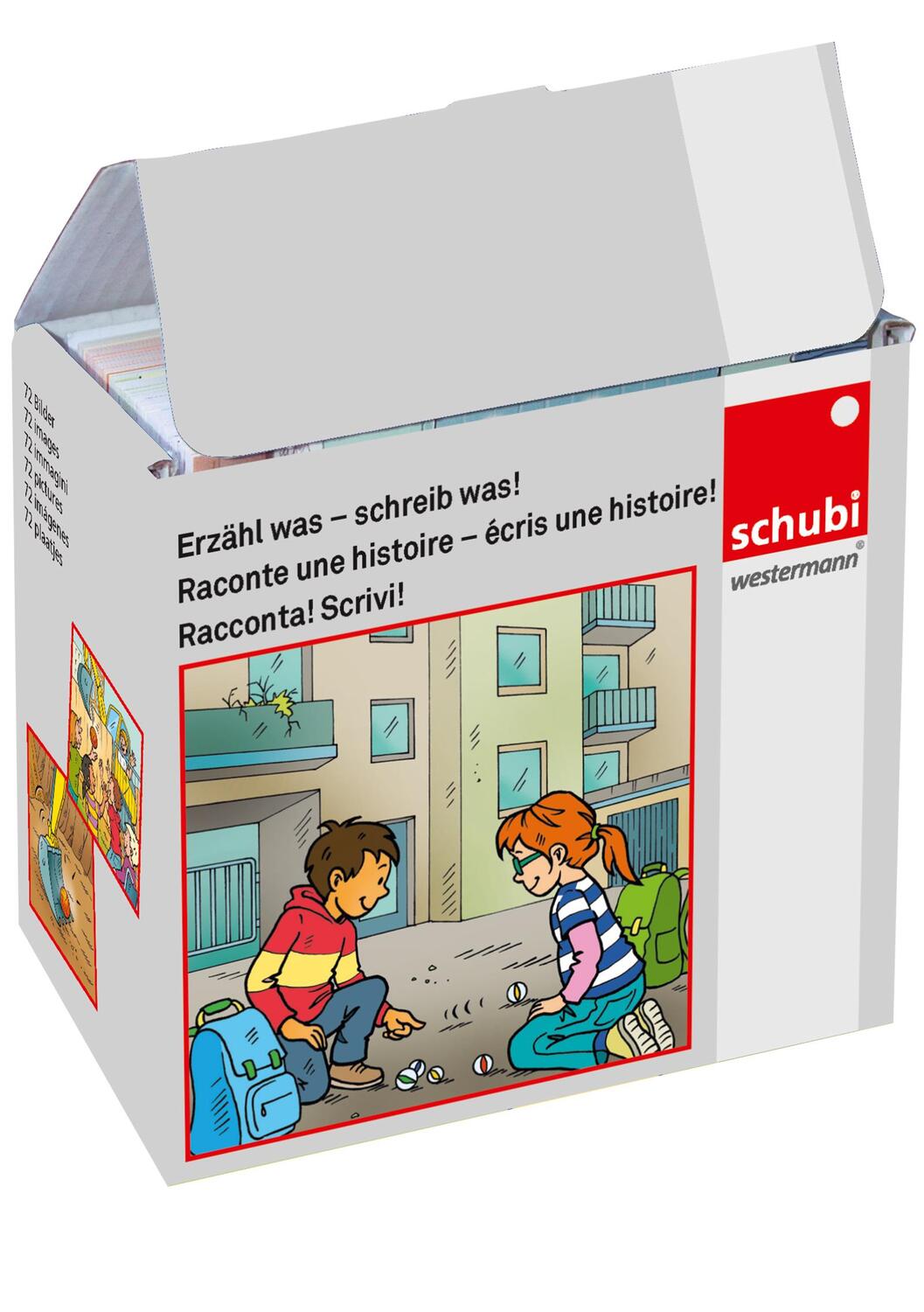 Cover: 4006810121238 | Erzähl was - schreib was! Bilderbox | S. Pahl | Box | Schreib was!
