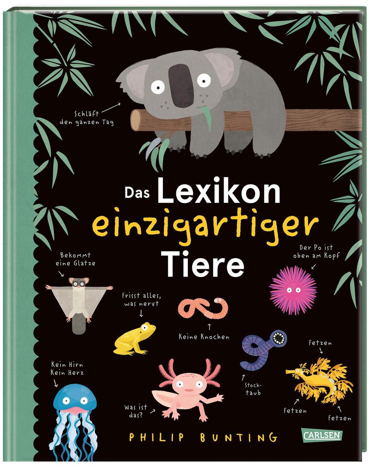 Cover: 9783551251572 | Das Lexikon einzigartiger Tiere | Philip Bunting | Buch | 80 S. | 2023