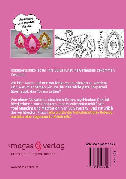 Rückseite: 9783949537066 | Was ist obszön? | Ein Manga über Vulvakunst | Rokudenashiko | Buch