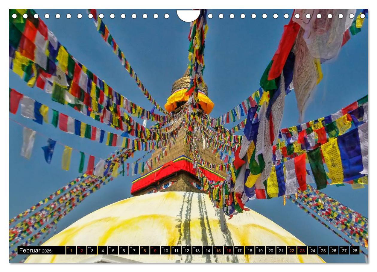 Bild: 9783435558438 | Nepal - das Dach der Welt (Wandkalender 2025 DIN A4 quer), CALVENDO...