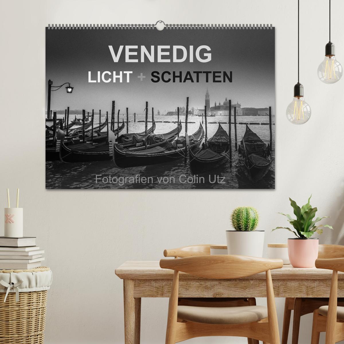 Bild: 9783435684366 | Venedig - Licht und Schatten (Wandkalender 2025 DIN A2 quer),...