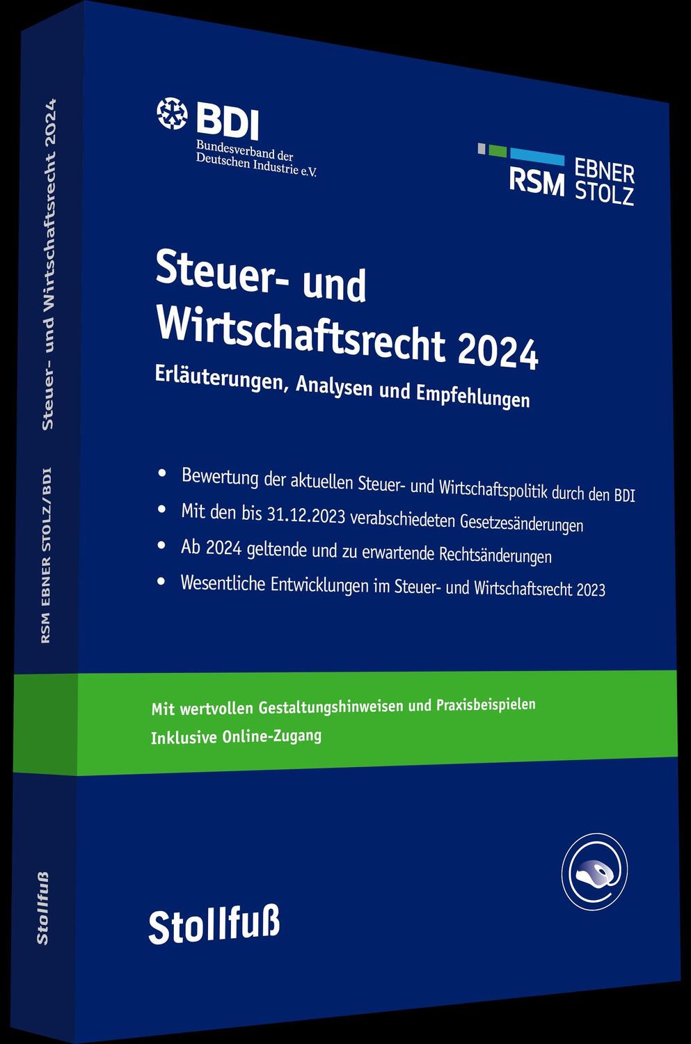 Cover: 9783083184607 | Steuer- und Wirtschaftsrecht 2024 | Unternehmen Bdi (u. a.) | Buch