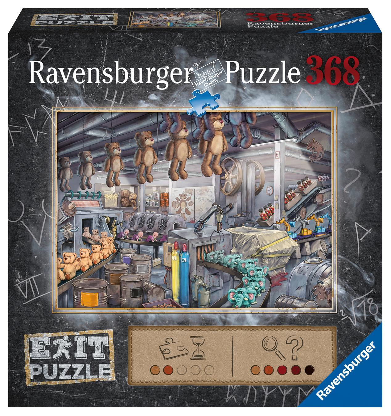 Cover: 4005556164844 | Ravensburger Exit Puzzle 16484 In der Spielzeugfabrik 368 Teile | 2020